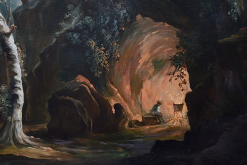 18TH CENTURY OIL ON CANVAS - ADDITIONAL PHOTO 2
