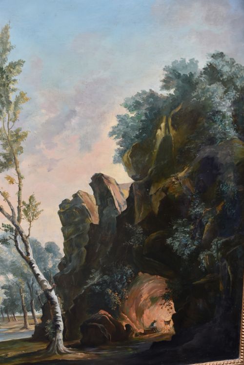 18TH CENTURY OIL ON CANVAS - ADDITIONAL PHOTO 11