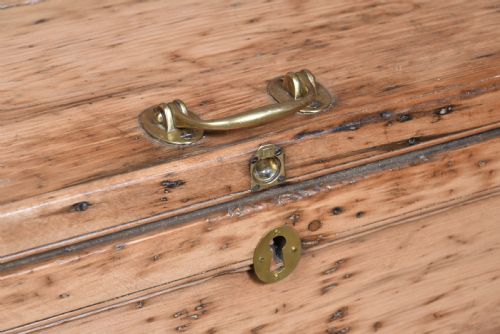 VICTORIAN PINE TOOL CHEST - ADDITIONAL PHOTO 1