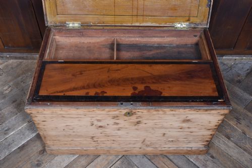 VICTORIAN PINE TOOL CHEST - ADDITIONAL PHOTO 10