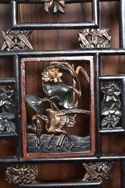 JAPANESE FOURPANEL FOLDING SCREEN - ADDITIONAL PHOTO 18