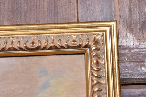 19THCENTURY OIL ON CANVAS COASTAL SCENE - ADDITIONAL PHOTO 6