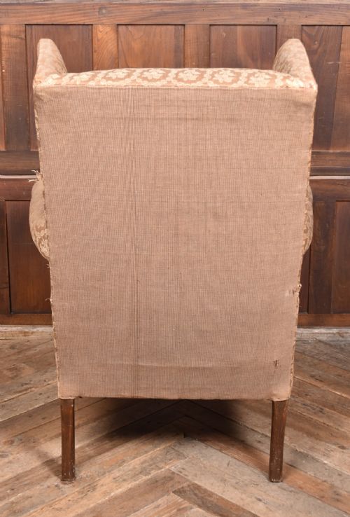 19TH CENTURY WING BACK ARM CHAIR - ADDITIONAL PHOTO 10