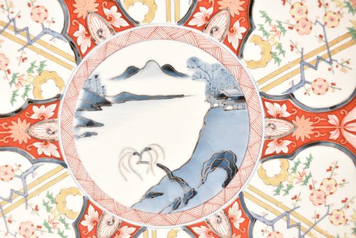 JAPANESE IMARI PLATE - ADDITIONAL PHOTO 2