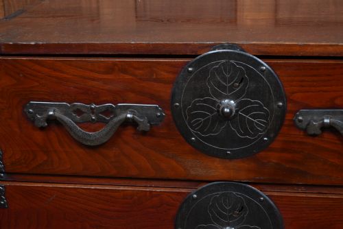 JAPANESE CEDAR TANSU CHEST - ADDITIONAL PHOTO 2