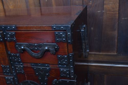 JAPANESE CEDAR TANSU CHEST - ADDITIONAL PHOTO 12