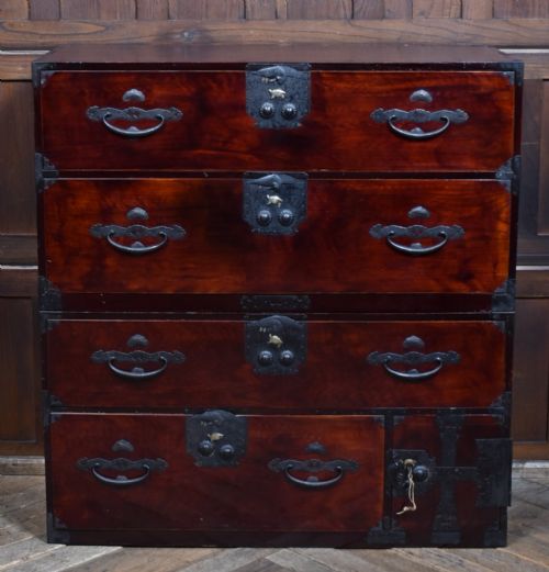 JAPANESE LACQUERED TANSU CHEST - ADDITIONAL PHOTO 1