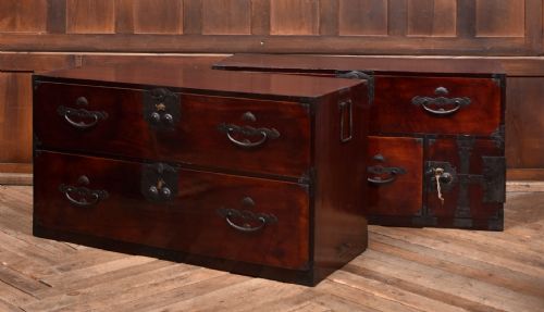 JAPANESE LACQUERED TANSU CHEST - ADDITIONAL PHOTO 19