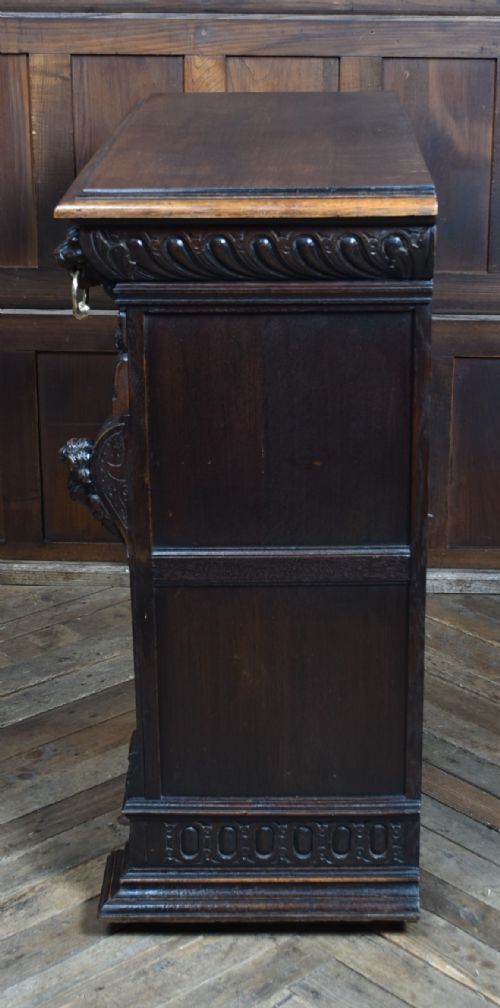 VICTORIAN OAK CABINET - ADDITIONAL PHOTO 11