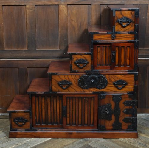 JAPANESE KAIDAN TANSU STEP CHEST - ADDITIONAL PHOTO 4