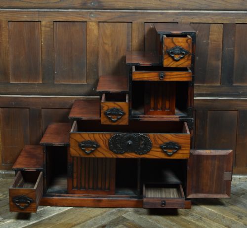 JAPANESE KAIDAN TANSU STEP CHEST - ADDITIONAL PHOTO 13