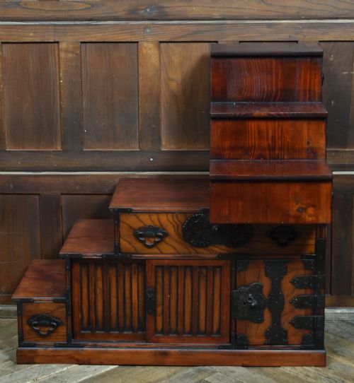JAPANESE KAIDAN TANSU STEP CHEST - ADDITIONAL PHOTO 14