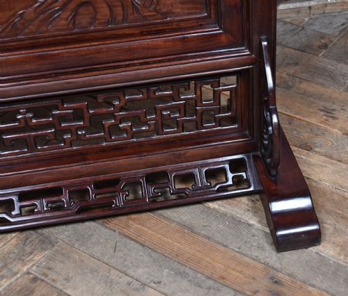 CHINESE HARDWOOD SCREEN - ADDITIONAL PHOTO 3