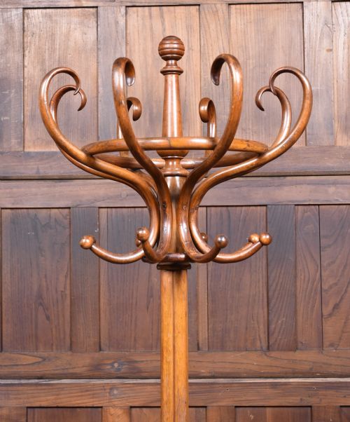 THONET BENTWOOD COAT HAT STAND - ADDITIONAL PHOTO 4