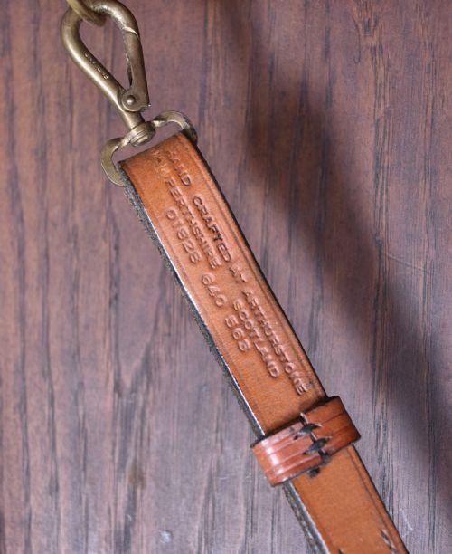 SCOTTISH LEATHER LEG OF MUTTON GUN CASE - ADDITIONAL PHOTO 5