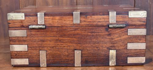 19THCENTURY CAMPAIGN CORRESPONDENCE BOX - ADDITIONAL PHOTO 10