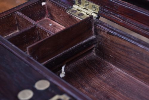 19THCENTURY CAMPAIGN CORRESPONDENCE BOX - ADDITIONAL PHOTO 19