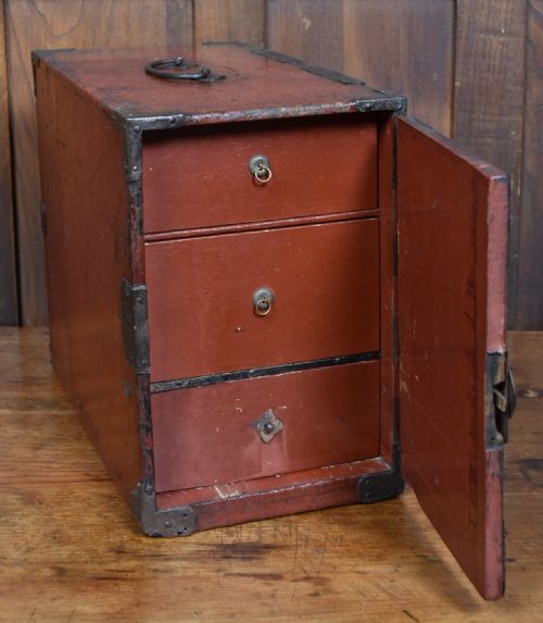 JAPANESE KIRI WOOD STORAGE CABINET - ADDITIONAL PHOTO 2