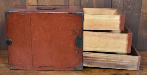JAPANESE KIRI WOOD STORAGE CABINET - ADDITIONAL PHOTO 5