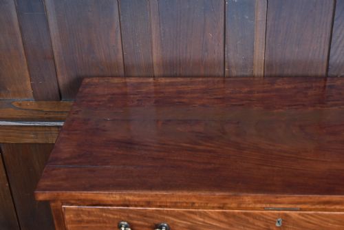 GEORGIAN MAHOGANY SECRETAIRE CHEST - ADDITIONAL PHOTO 14
