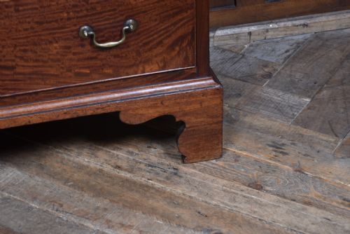 GEORGIAN MAHOGANY SECRETAIRE CHEST - ADDITIONAL PHOTO 16