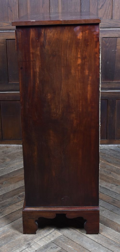 GEORGIAN MAHOGANY SECRETAIRE CHEST - ADDITIONAL PHOTO 18