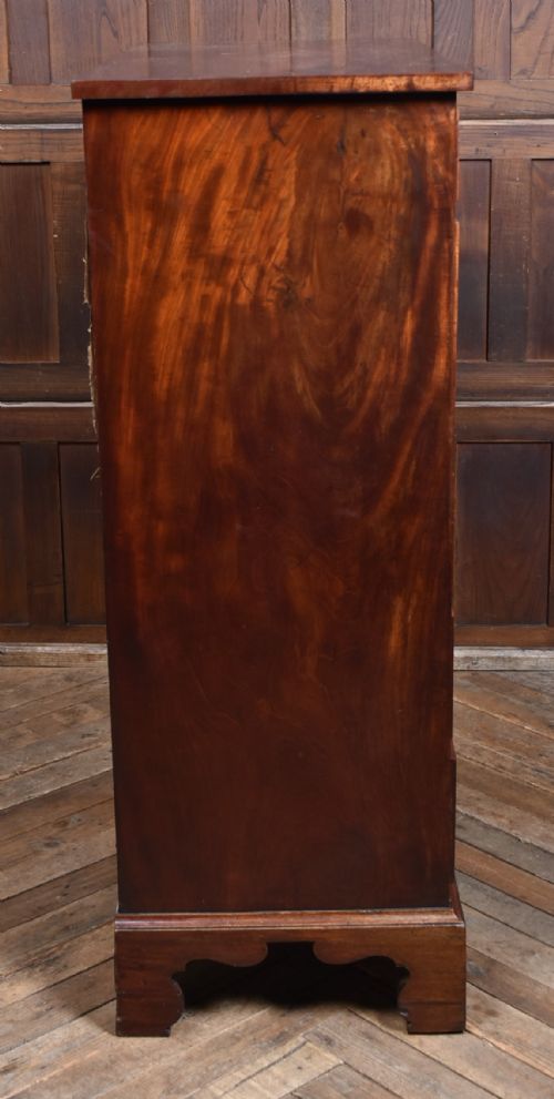 GEORGIAN MAHOGANY SECRETAIRE CHEST - ADDITIONAL PHOTO 20