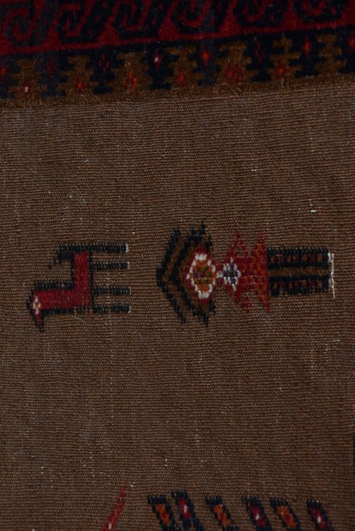 VINTAGE IRANIAN HANDWOVEN RUG - ADDITIONAL PHOTO 10