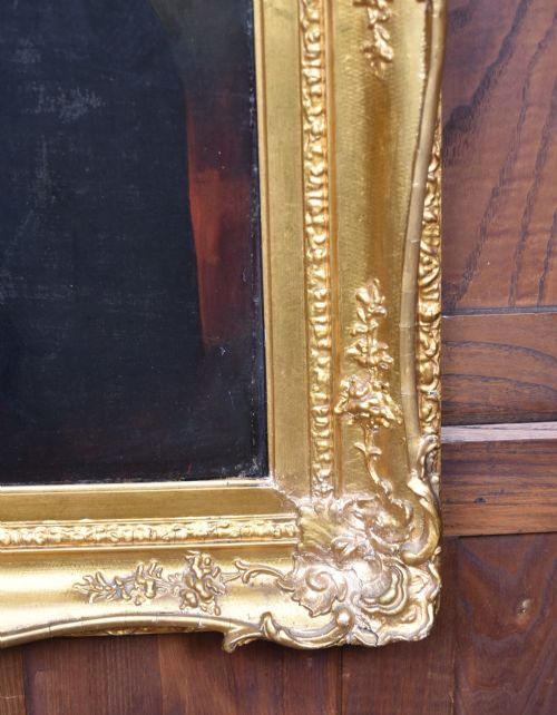 19THCENTURY OIL PORTRAIT OF A GENTLEMAN - ADDITIONAL PHOTO 7