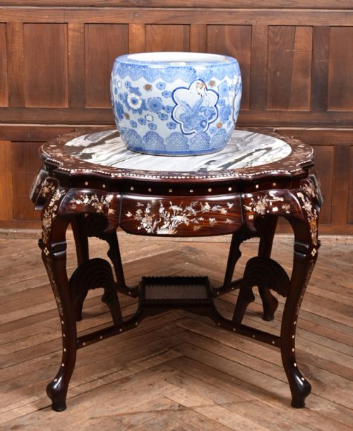 MARBLE TOP CENTRE TABLE - ADDITIONAL PHOTO 1
