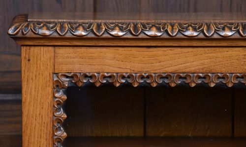 VICTORIAN OAK COUNTERTOP SHOP CABINET - ADDITIONAL PHOTO 3