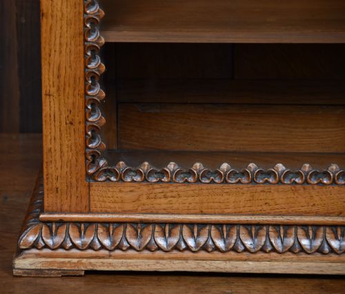VICTORIAN OAK COUNTERTOP SHOP CABINET - ADDITIONAL PHOTO 5