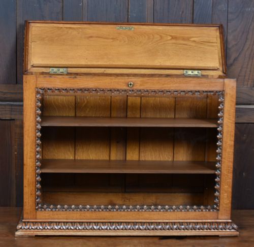 VICTORIAN OAK COUNTERTOP SHOP CABINET - ADDITIONAL PHOTO 6