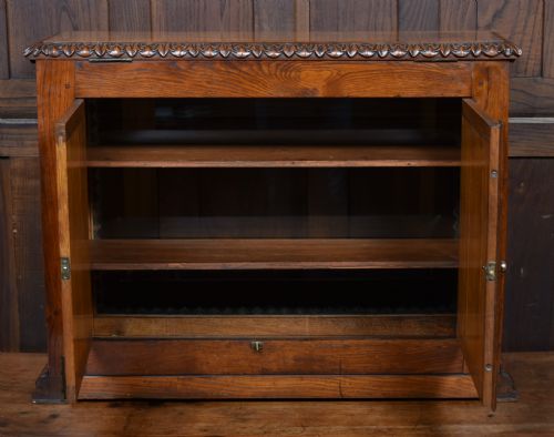 VICTORIAN OAK COUNTERTOP SHOP CABINET - ADDITIONAL PHOTO 10