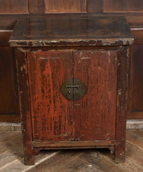 CHINESE LACQUERED CABINET - ADDITIONAL PHOTO 1