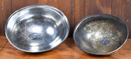 PAIR OF EPNS SILVER PLATE CLOCHES - ADDITIONAL PHOTO 11
