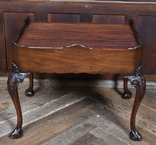 EDWARDIAN MAHOGANY SIDE TABLE - ADDITIONAL PHOTO 7