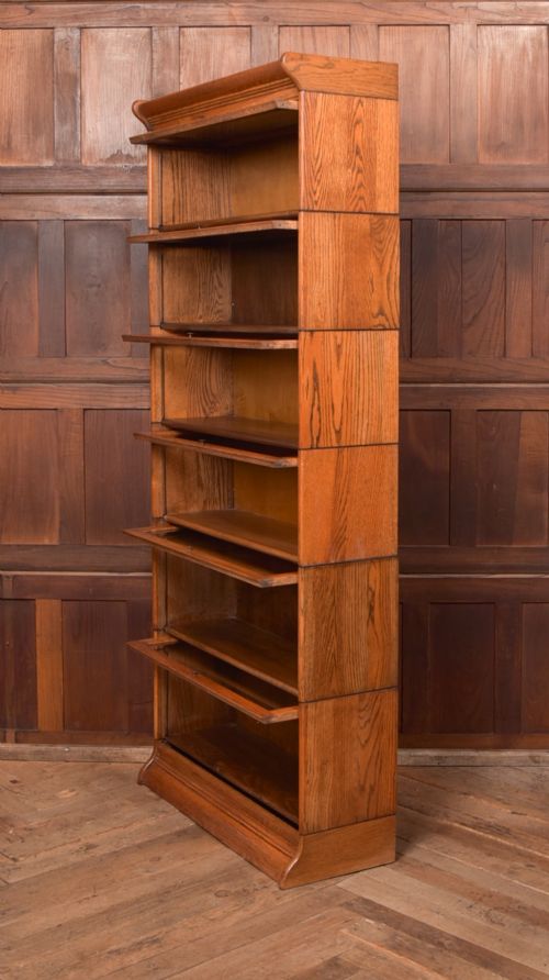 EDWARDIAN SIX SECTIONAL BARRISTER'S BOOKCASE - ADDITIONAL PHOTO 7