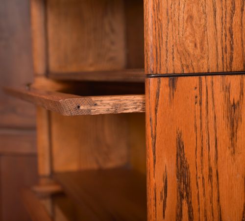 EDWARDIAN SIX SECTIONAL BARRISTER'S BOOKCASE - ADDITIONAL PHOTO 8