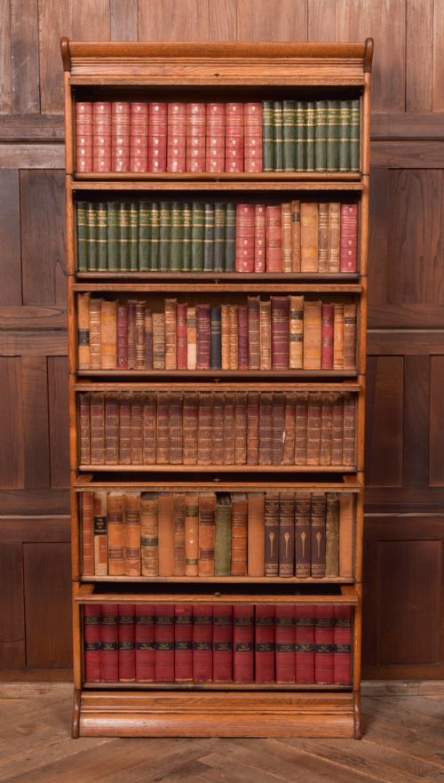 EDWARDIAN SIX SECTIONAL BARRISTER'S BOOKCASE - ADDITIONAL PHOTO 23