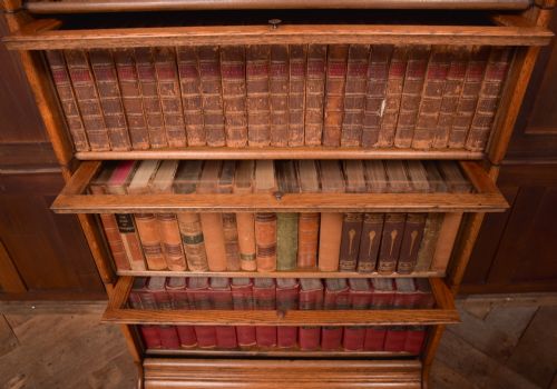 EDWARDIAN SIX SECTIONAL BARRISTER'S BOOKCASE - ADDITIONAL PHOTO 24