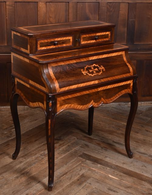 FRENCH VICTORIAN LADY'S WRITING DESK - ADDITIONAL PHOTO 1