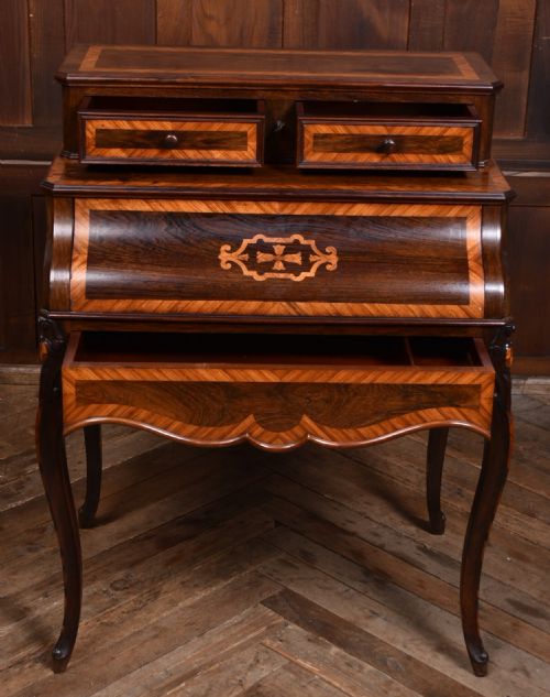 FRENCH VICTORIAN LADY'S WRITING DESK - ADDITIONAL PHOTO 12