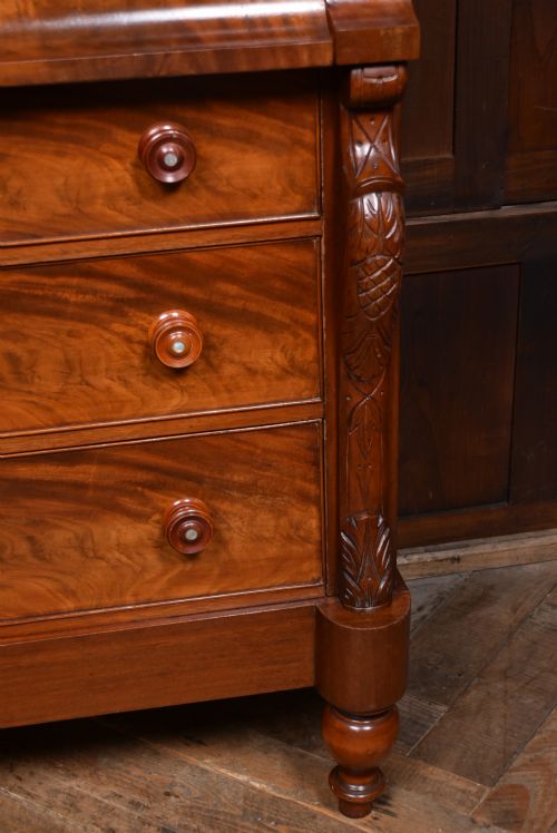 VICTORIAN SCOTTISH CHEST OF DRAWERS - ADDITIONAL PHOTO 6