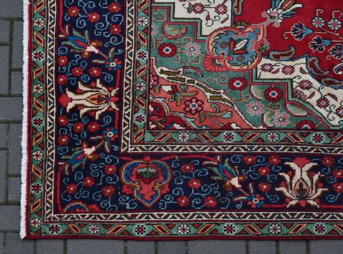 HAND MADE WOOLLEN IRANIAN RUG - ADDITIONAL PHOTO 4