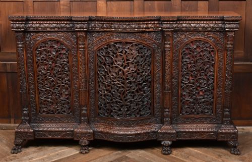 ANGLO INDIAN PADOUK SIDEBOARD - ADDITIONAL PHOTO 1
