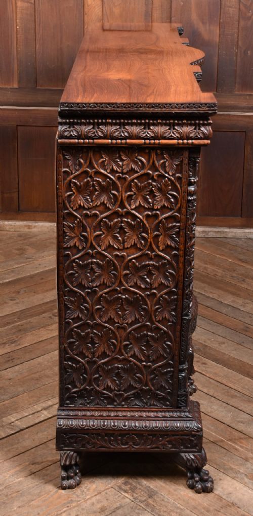 ANGLO INDIAN PADOUK SIDEBOARD - ADDITIONAL PHOTO 10