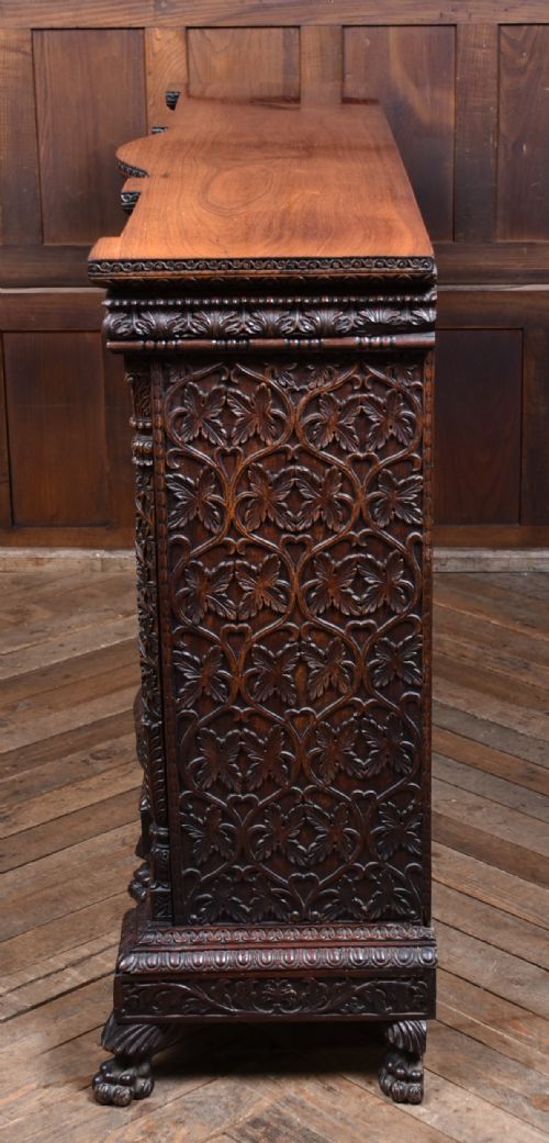 ANGLO INDIAN PADOUK SIDEBOARD - ADDITIONAL PHOTO 11