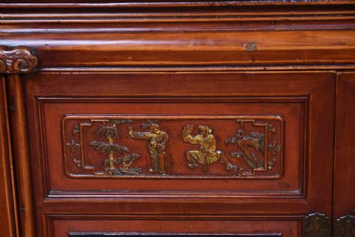 CHINESE LACQUERED CABINET - ADDITIONAL PHOTO 2