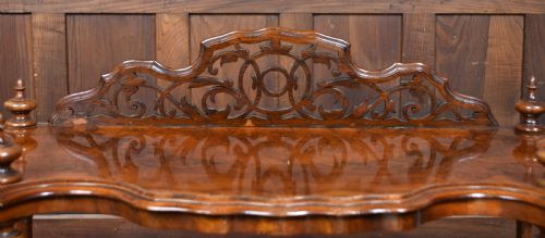 VICTORIAN WALNUT WHATNOT - ADDITIONAL PHOTO 4